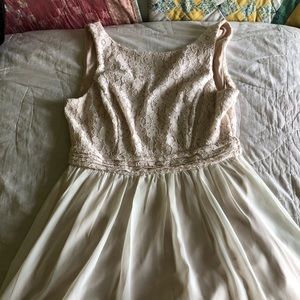 Blush/Nude Formal Dress